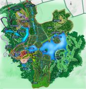 美的鹭湖森林度假区规划图